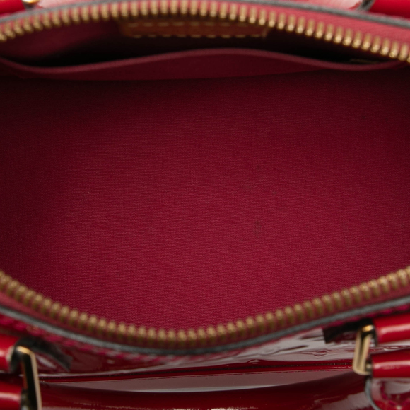 Pre-Loved Louis Vuitton Monogram Vernis Alma BB - Picture 4 of 8